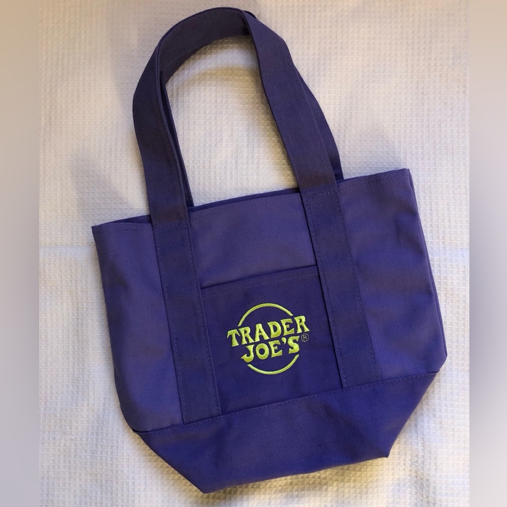 Trader Joe’s Mini Tote, Purple